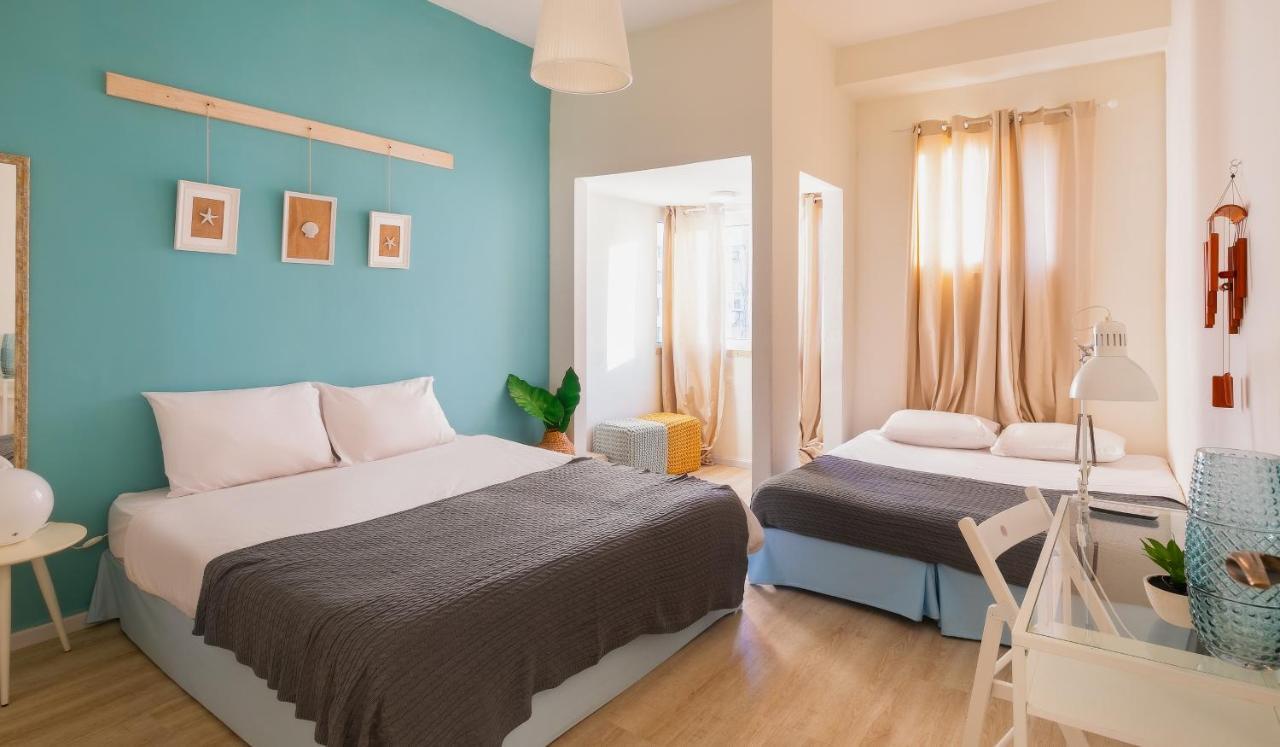 4 Bedroom Apartment On The Beach Tel Aviv Ngoại thất bức ảnh