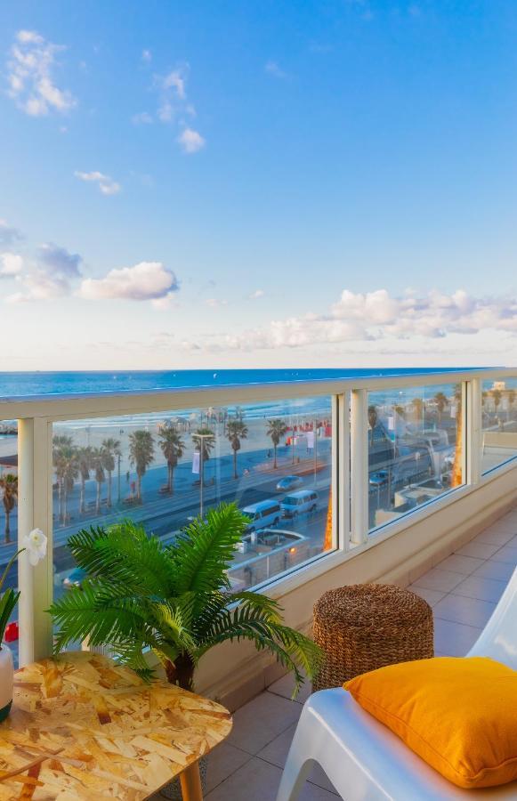 4 Bedroom Apartment On The Beach Tel Aviv Ngoại thất bức ảnh